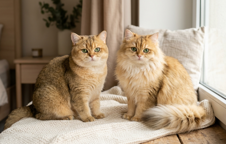 What is the difference between a British Shorthair and a British Longhair